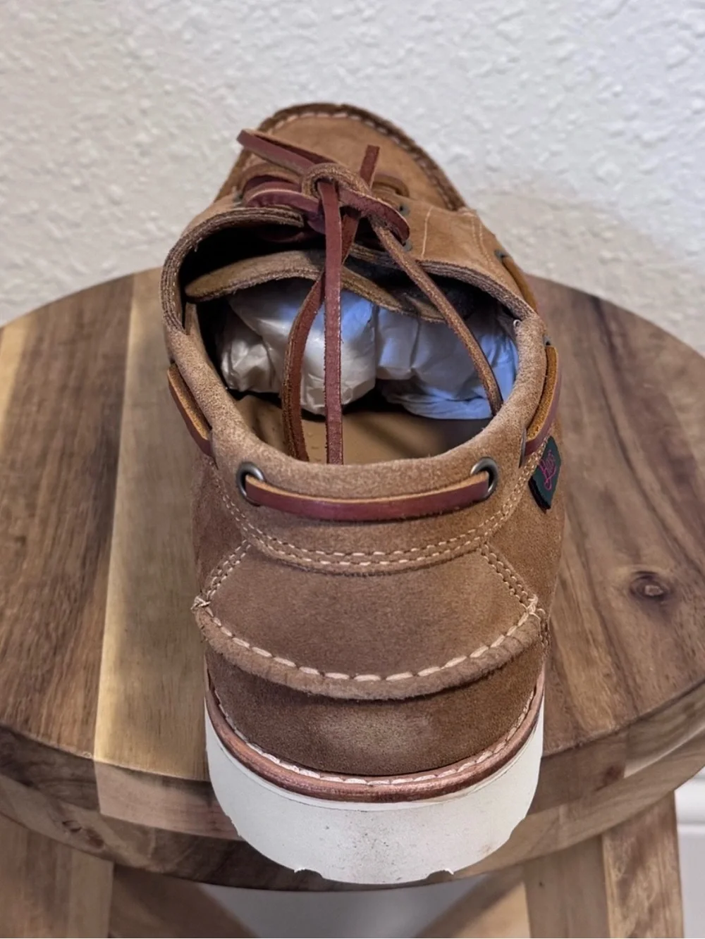 G.H. Bass Ranger Camp Moc Suede Brown Shoes Men’s Size 12 New In Box NIB